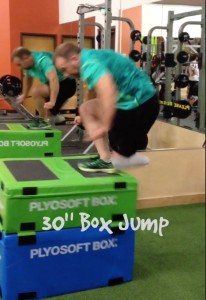 30 box jump